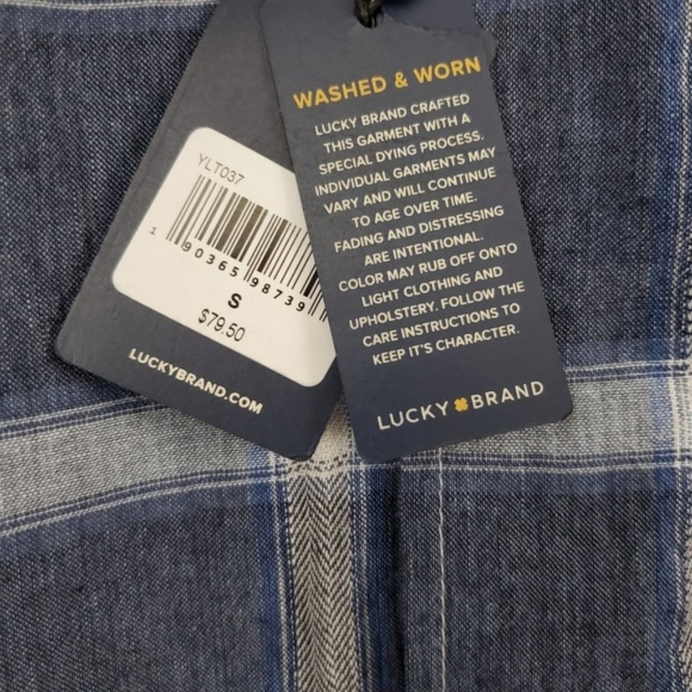 Lucky Brand Washed & Worn Classic Fit Button Down - Picture 3 of 5